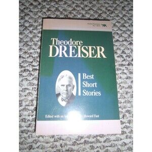 Best Short Stories of Theodore Dreiser by Theodore Dreiser Elephant Paperback
